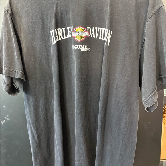 Harley-Davidson Black Tee with Logo - Picture 1 of 3
